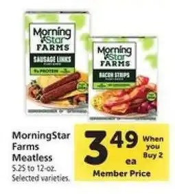 Safeway MorningStar Farms Meatless offer