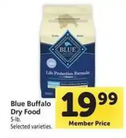 Safeway Blue Buffalo Dry Food offer