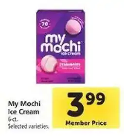 Safeway My Mochi Ice Cream offer