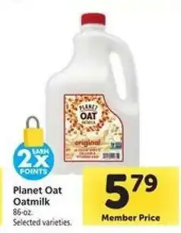 Safeway Planet Oat Oatmilk offer