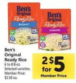 Safeway Ben's Original Ready Rice offer