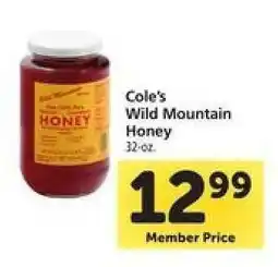 Safeway Cole's Wild Mountain Honey offer
