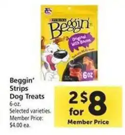 Safeway Beggin Strips Dog Treats offer