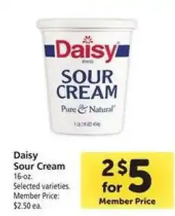 Safeway Daisy Sour Cream offer