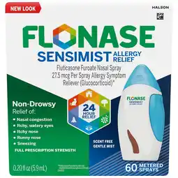 Walgreens Allergy Relief Nasal Spray Scent Free, 60 Sprays offer