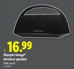 Lidl Sharper Image wireless speaker offer