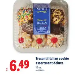 Lidl Tresanti Italian cookie assortment deluxe offer