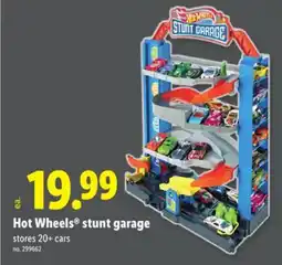 Lidl Hot Wheels stunt garage offer