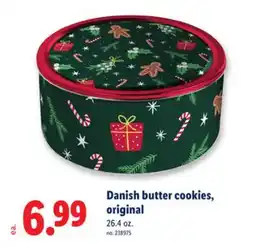 Lidl Danish butter cookies original offer