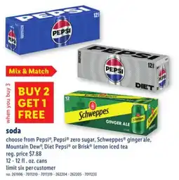 Lidl soda offer