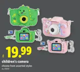 Lidl children's camera offer