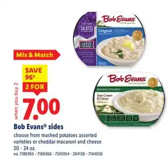 Lidl Bob Evans sides offer