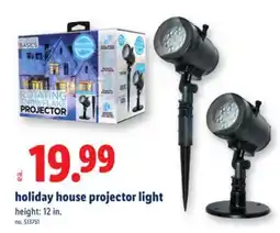 Lidl holiday house projector light offer