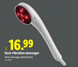 Lidl heat vibration massager offer