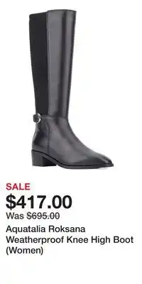 Nordstrom Aquatalia Roksana Weatherproof Knee High Boot (Women) offer