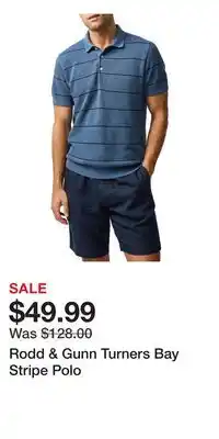 Nordstrom Rodd & Gunn Turners Bay Stripe Polo offer