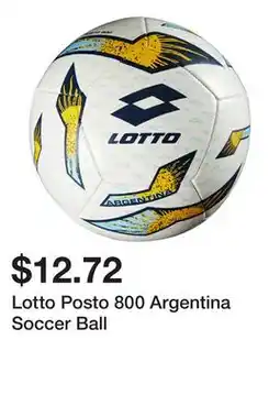 Dick's Sporting Goods Lotto Posto 800 Argentina Soccer Ball offer