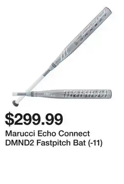 Dick's Sporting Goods Marucci Echo Connect DMND2 Fastpitch Bat (-11) offer