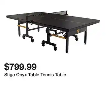 Dick's Sporting Goods Stiga Onyx Table Tennis Table offer