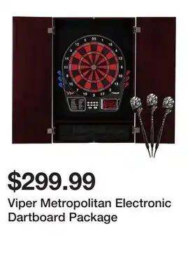Dick's Sporting Goods Viper Metropolitan Electronic Dartboard Package offer