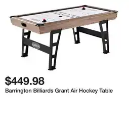Dick's Sporting Goods Barrington Billiards Grant Air Hockey Table offer