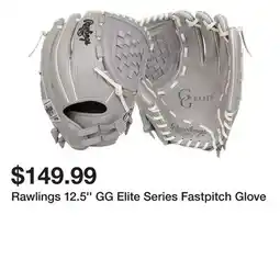 Dick's Sporting Goods Rawlings 12.5'' GG Elite Series Fastpitch Glove offer
