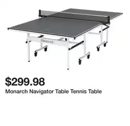 Dick's Sporting Goods Monarch Navigator Table Tennis Table offer