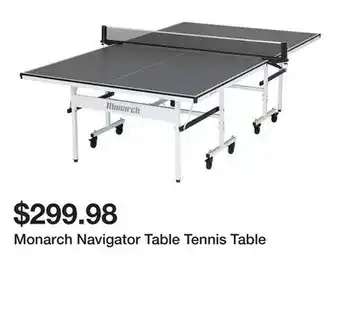 Dick's Sporting Goods Monarch Navigator Table Tennis Table offer