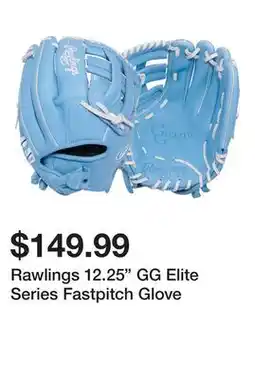 Dick's Sporting Goods Rawlings 12.25 GG Elite Series Fastpitch Glove offer