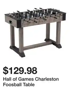 Dick's Sporting Goods Hall of Games Charleston Foosball Table offer