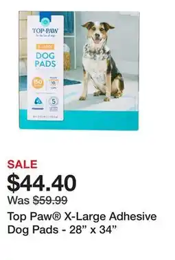 Petsmart Top Paw X-Large Adhesive Dog Pads - 28 x 34 offer