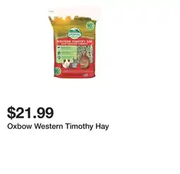 Petsmart Oxbow Western Timothy Hay offer