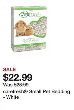 Petsmart carefresh Small Pet Bedding - White offer