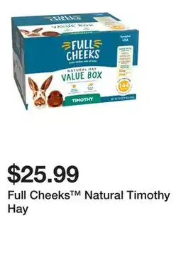 Petsmart Full Cheeks Natural Timothy Hay offer