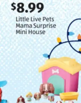 Aldi Little Live Pets Mama Surprise Mini House offer