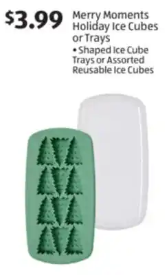 Aldi Merry Moments Holiday Ice Cubes or Trays offer
