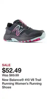 Kohl's New Balance 410 V8 Trail Running Women's Running Shoes offer