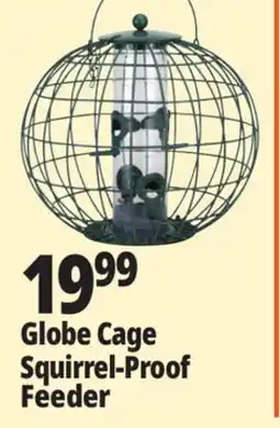 Ocean State Job Lot Yankee Trader Globe Cage Squirrel Proof Bird Feeder offer