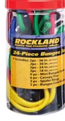 Ocean State Job Lot Rockland Bungee Set 24 pc offer