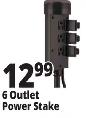 Ocean State Job Lot Outdoor 6-Outlet Yard Stake Plug-In Timer offer