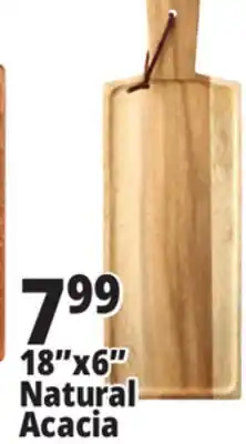 Ocean State Job Lot 18x6 Natural Acacia offer