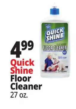 Ocean State Job Lot Quick Shine Floor Cleaner 27 oz offer