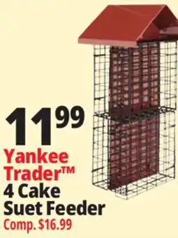 Ocean State Job Lot 4 Suet Cake Bird Feeder Bronze offer