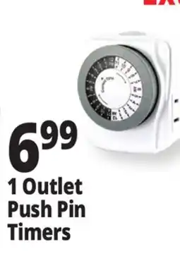 Ocean State Job Lot Prime 1 Outlet Push-Pin Timer offer