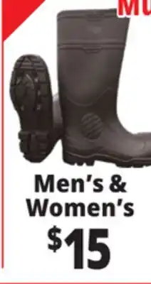 Ocean State Job Lot Men's & Women's Muck Boots offer