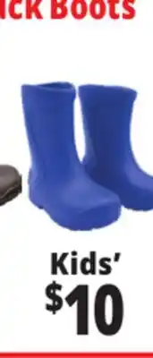 Ocean State Job Lot Kid's Muck Boots offer