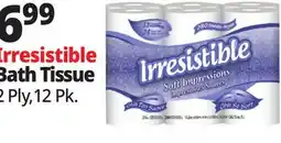 Ocean State Job Lot Irresistible Soft Impressions Bath Tissue 12 Count offer
