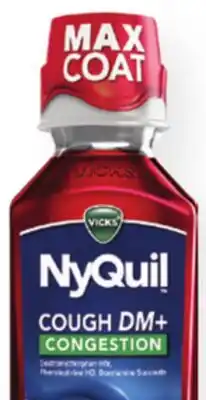 Ocean State Job Lot Vicks NyQuil Cough DM+ Congestion Relief Maximum Strength offer