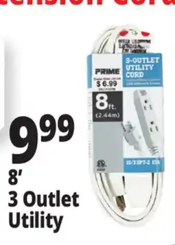 Ocean State Job Lot Prime 16/3 Medium-Duty Landscape Extension Cord 25' offer