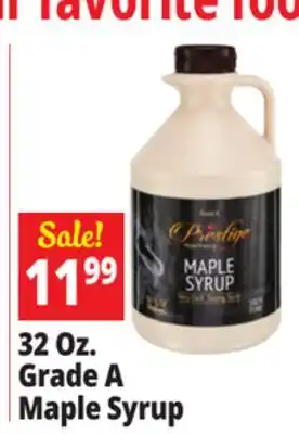 Ocean State Job Lot Grade A Maple Syrup 32 oz offer